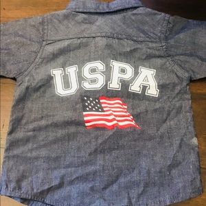 Us polo button shirt